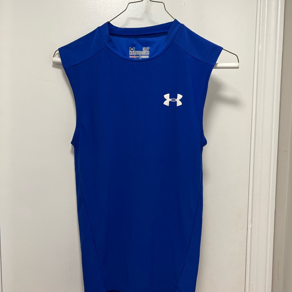 UNDER ARMOUR HEAT GEAR Womens Sleeveless Compression Top
